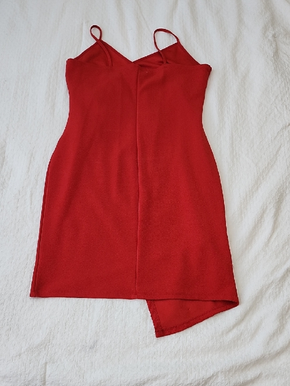 Almost Famous Red Spaghetti Strap Dress - Picture 6 of 6